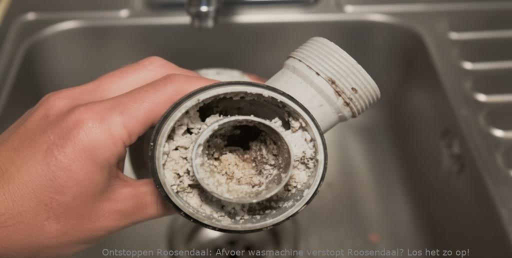 Afvoer wasmachine verstopt Roosendaal? Los het zo op!