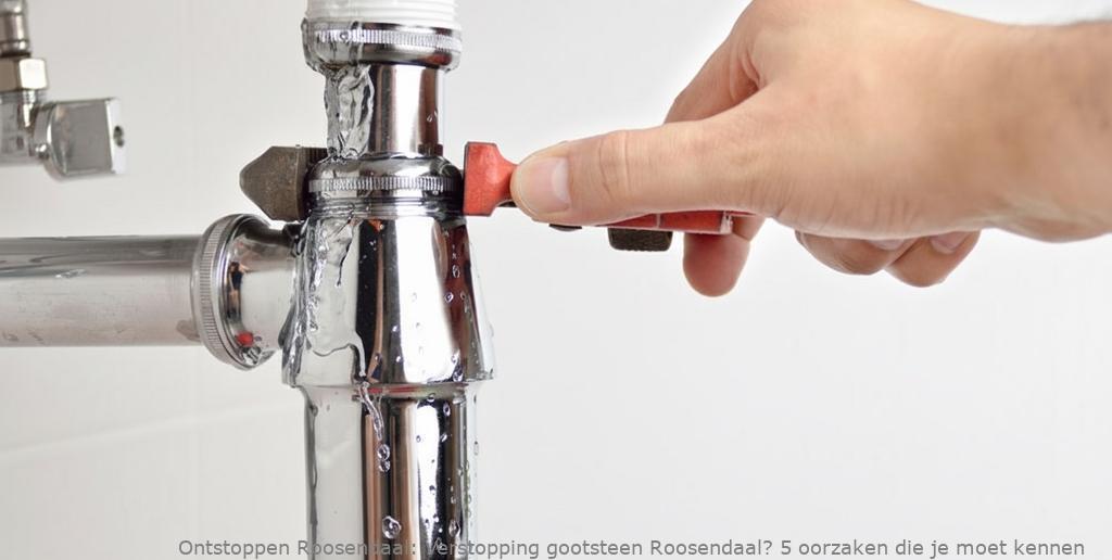 Verstopping gootsteen Roosendaal? 5 oorzaken die je moet kennen