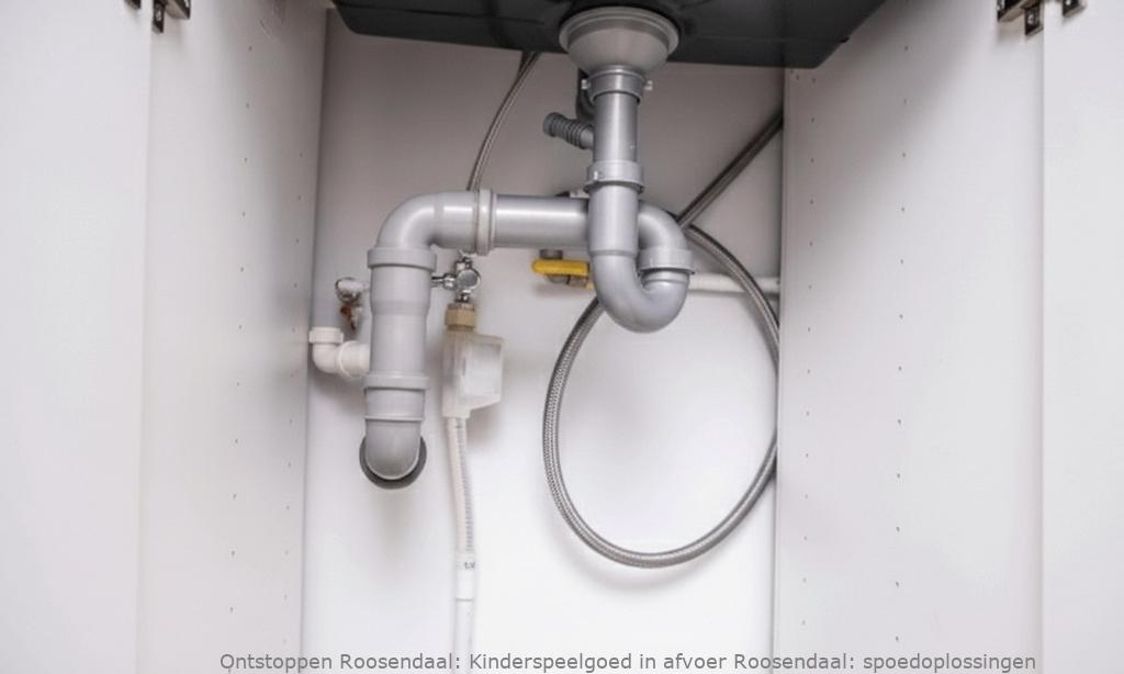 Kinderspeelgoed in afvoer Roosendaal: spoedoplossingen