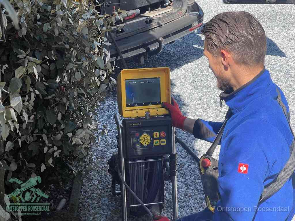 Rioolinspectie met camera in Roosendaal