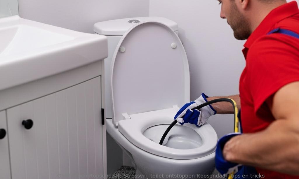 Stressvrij toilet ontstoppen Roosendaal: tips en tricks