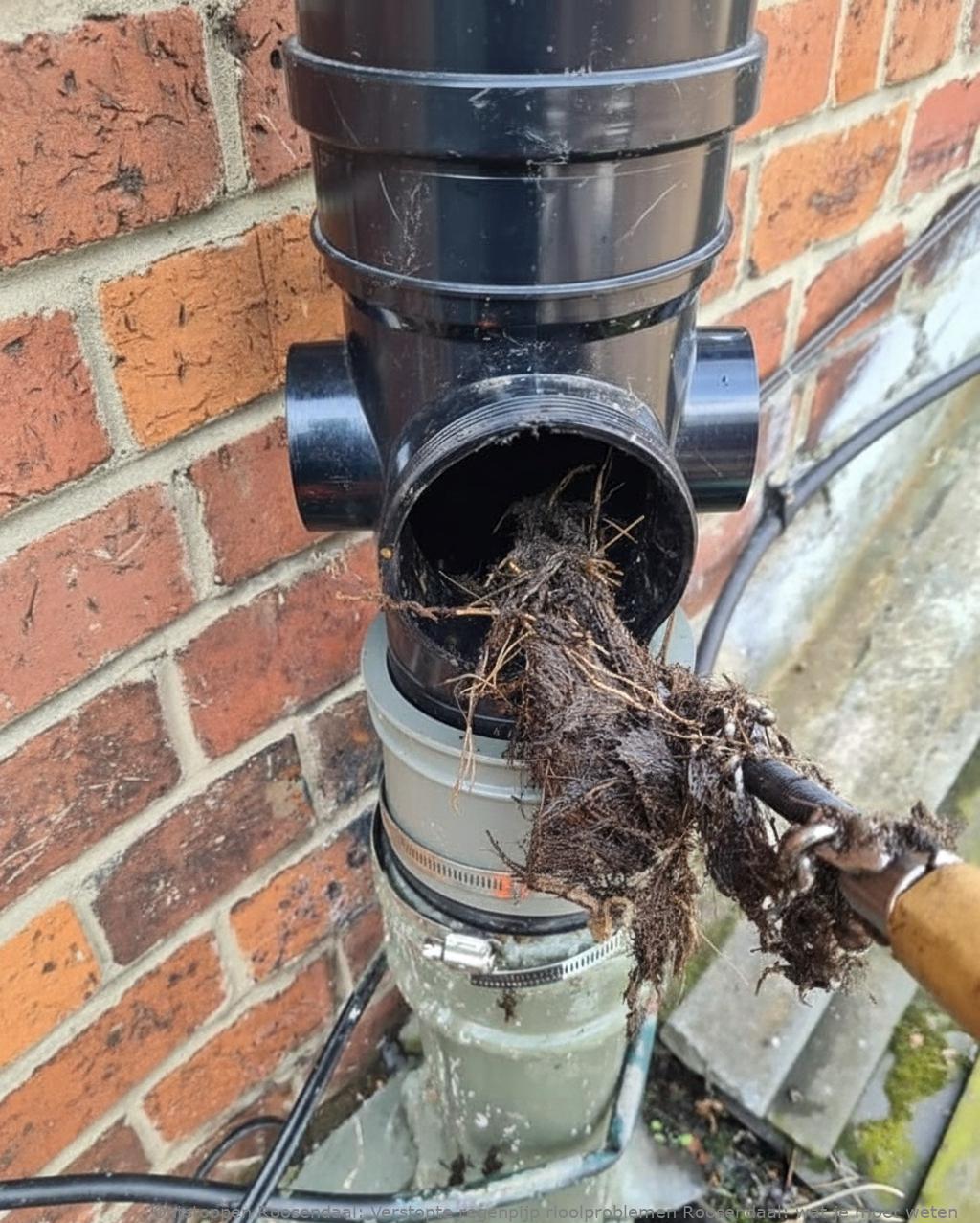 Verstopte regenpijp rioolproblemen Roosendaal: wat je moet weten