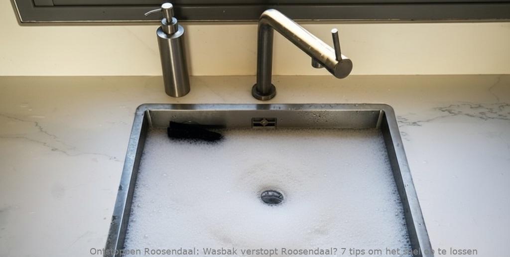 Wasbak verstopt Roosendaal? 7 tips om het snel op te lossen
