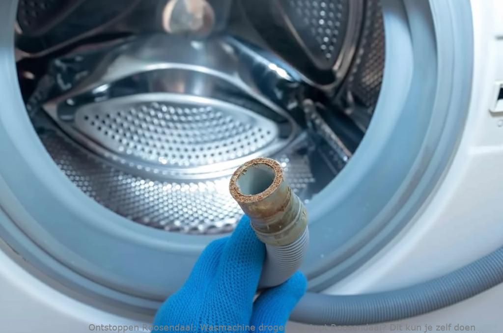 Wasmachine droger verstopt Roosendaal? Dit kun je zelf doen
